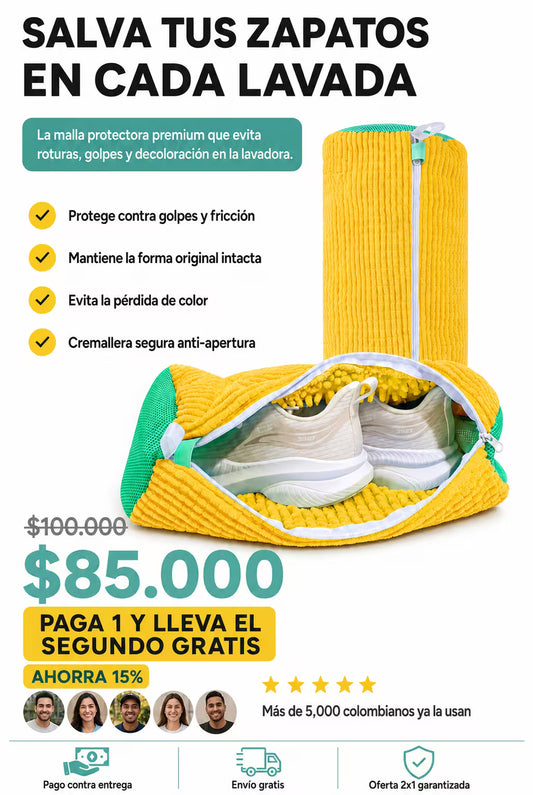 Bolsa para Lavar Zapatos en Lavadora