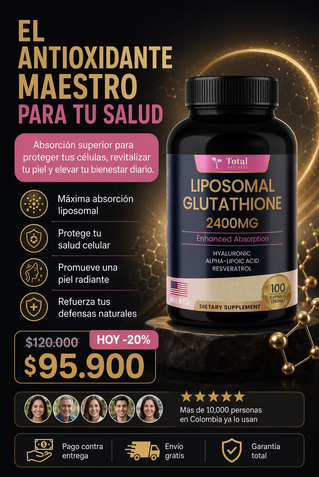 Glutatión Liposomal