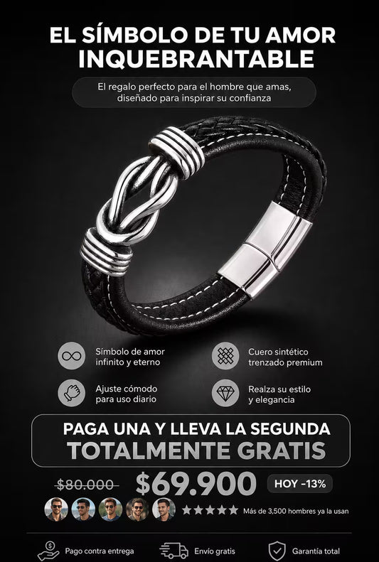 2x Pulsera Infinito | 824597