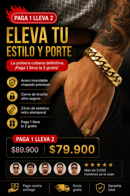 2x Pulsera Cubana | 763572