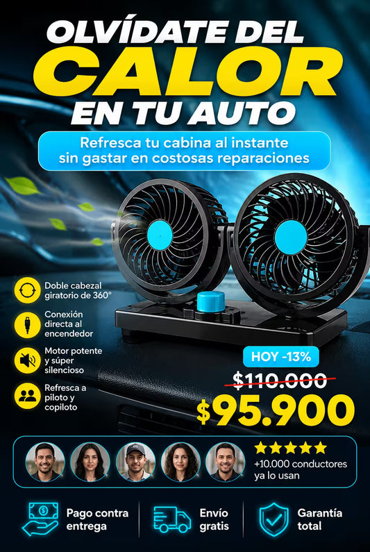 Ventilador para carro