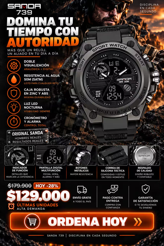 Reloj Sanda 739