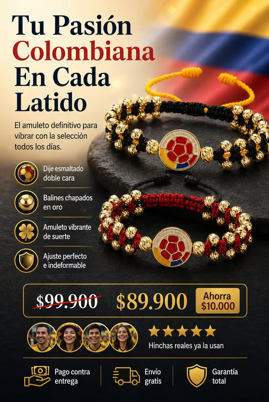 MANILLA SELECCION COLOMBIA 18 K