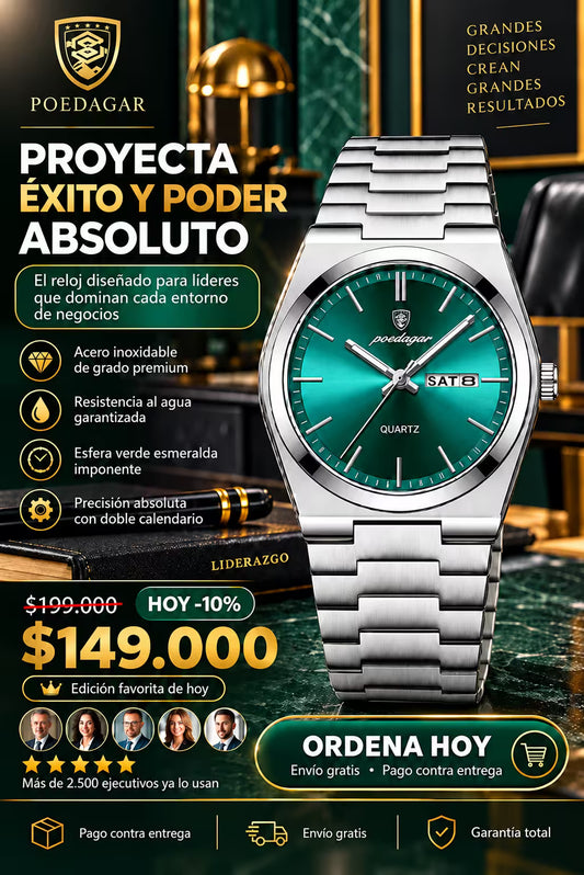 RELOJ DE LUJO POEDAGAR 930